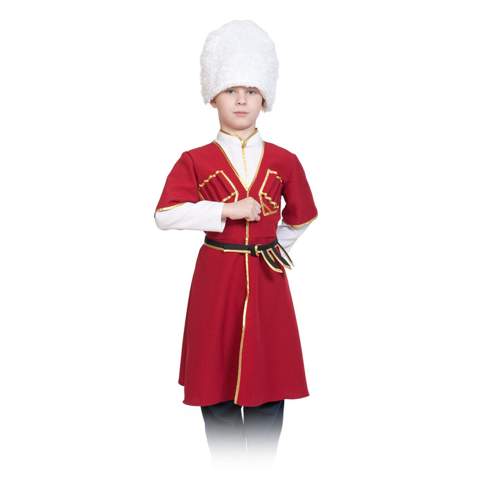 Карнавальный костюм "Джигит", текстиль, рост 116-122 см