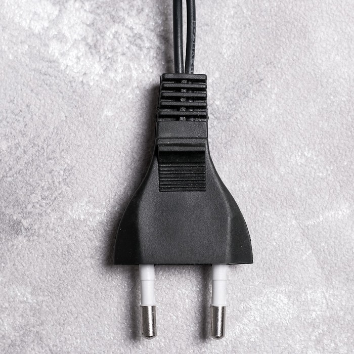 НИТЬ с насадками "Свечки на прищепке", Д:8 м, 20 LED, свеча 7.5 см, 220 В, ТЁПЛЫЙ БЕЛЫЙ