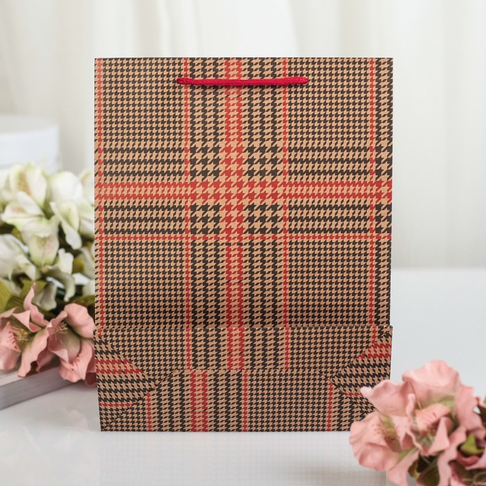 Пакет Крафт 19 х 24 х 8 см