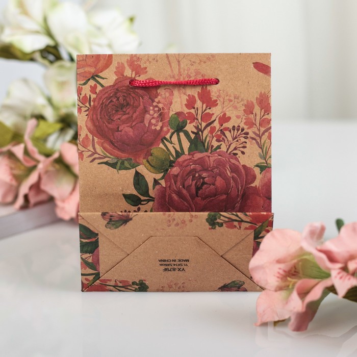 Пакет Крафт 11 х 14 х 5 см