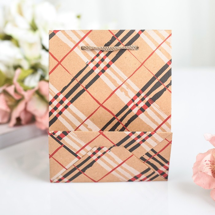 Пакет Крафт 11 х 14 х 5 см