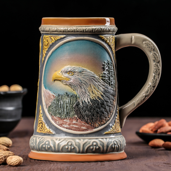 Кружка пивная 500 мл "Орлан"