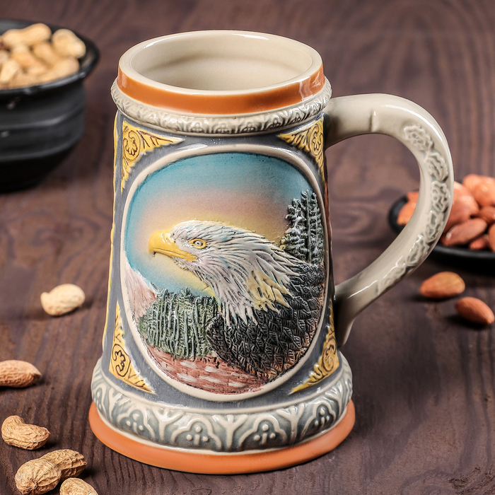 Кружка пивная 500 мл "Орлан"