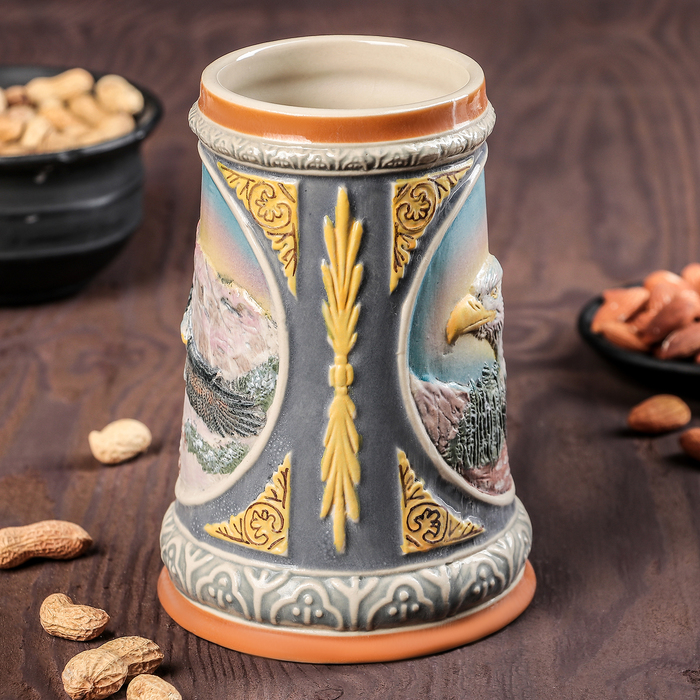 Кружка пивная 500 мл "Орлан"