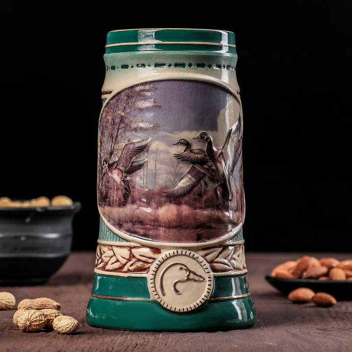 Кружка пивная 700 мл "Селезни"