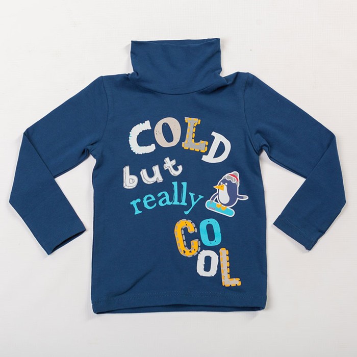 Водолазка для мальчика, рост 104 см, цвет синий