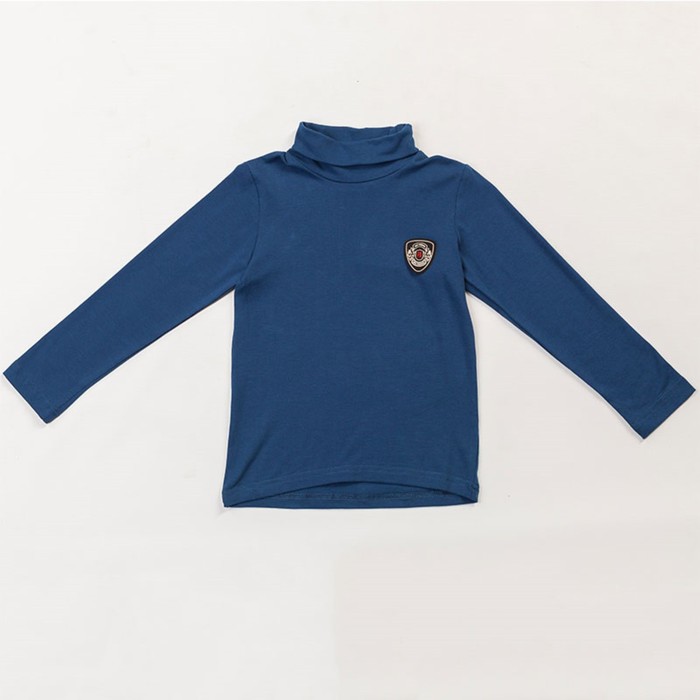 Водолазка для мальчика, рост 134 см, цвет синий