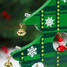 Новогодний сувенир "Ёлочка с подсветкой", зеленая от Сима-ленд