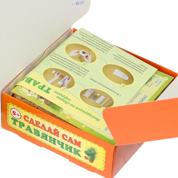 Набор растущая травка "Сделай сам. Лягушка"