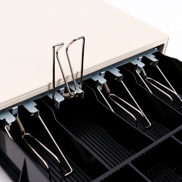 Денежный ящик Poscenter 13МK, механический, push, цвет белый