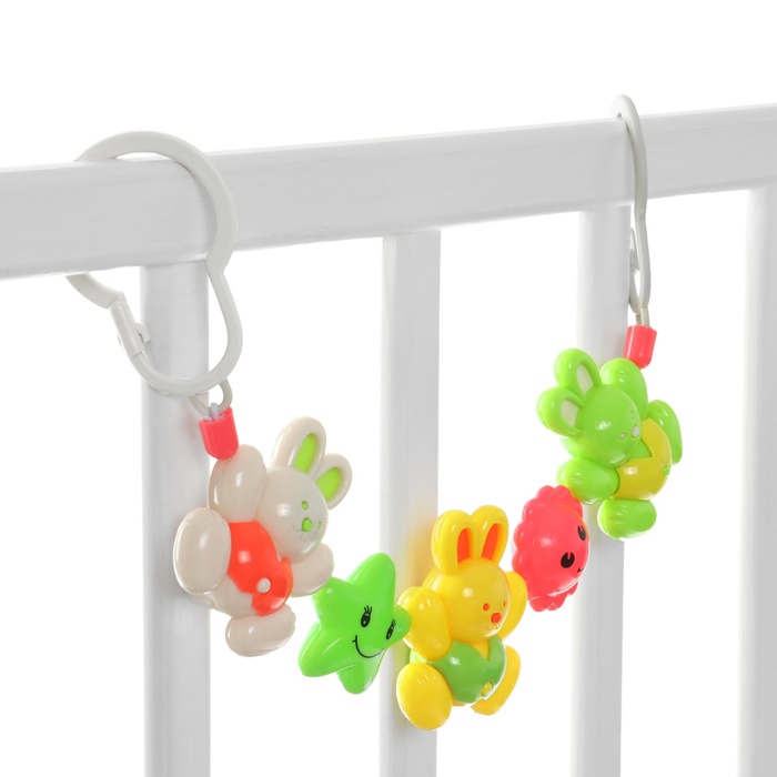 Подвеска на коляску/кроватку «Зайчики»