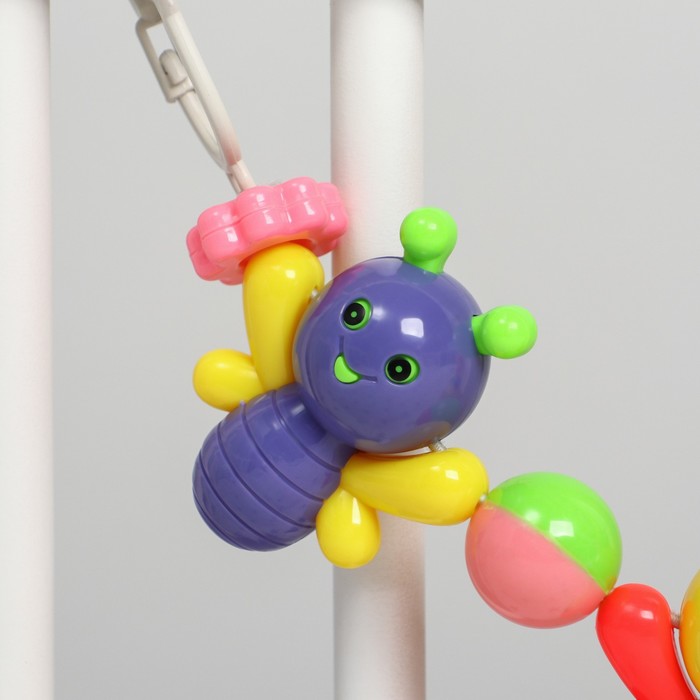 Подвеска на коляску/кроватку «Весёлые бабочки»