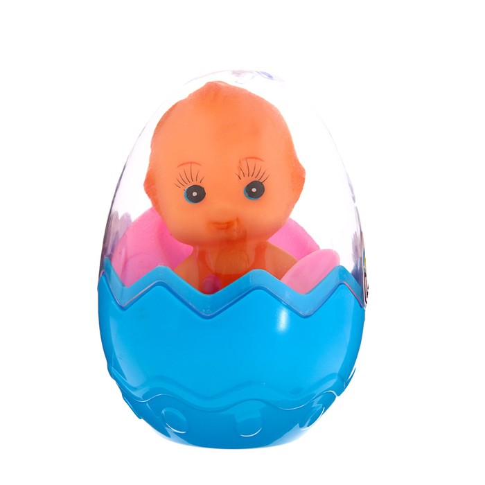 Игрушки для ванной, набор «Пупс в яйце 1»
