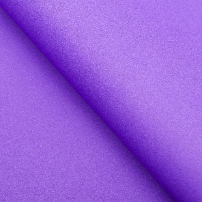 Бумага упаковочная, двусторонняя, фиолетовый, 50 х 70 см