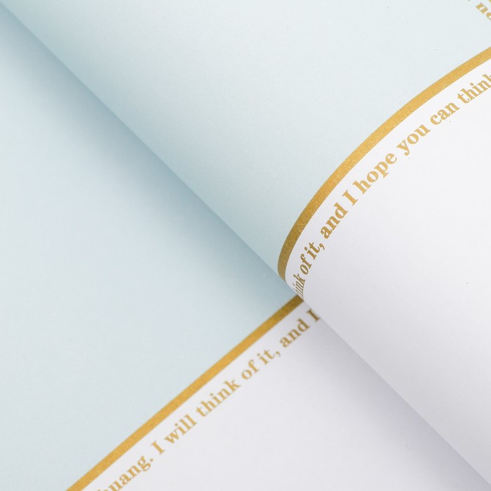 Бумага упаковочная, двусторонняя, 50 х 70 см