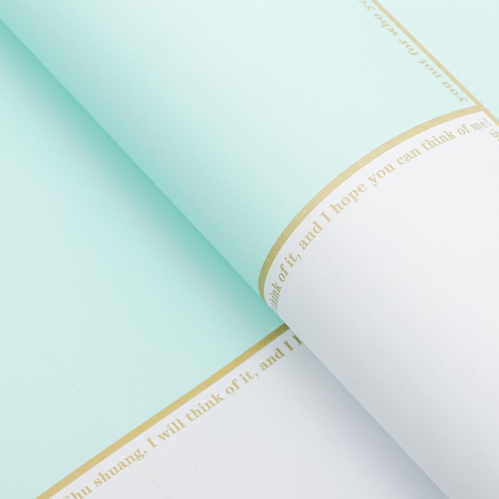 Бумага упаковочная, двусторонняя, 50 х 70 см