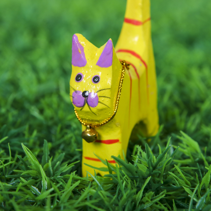 Сувенирный набор "Кошечки для колец" 4 шт. 11х5 см, дерево