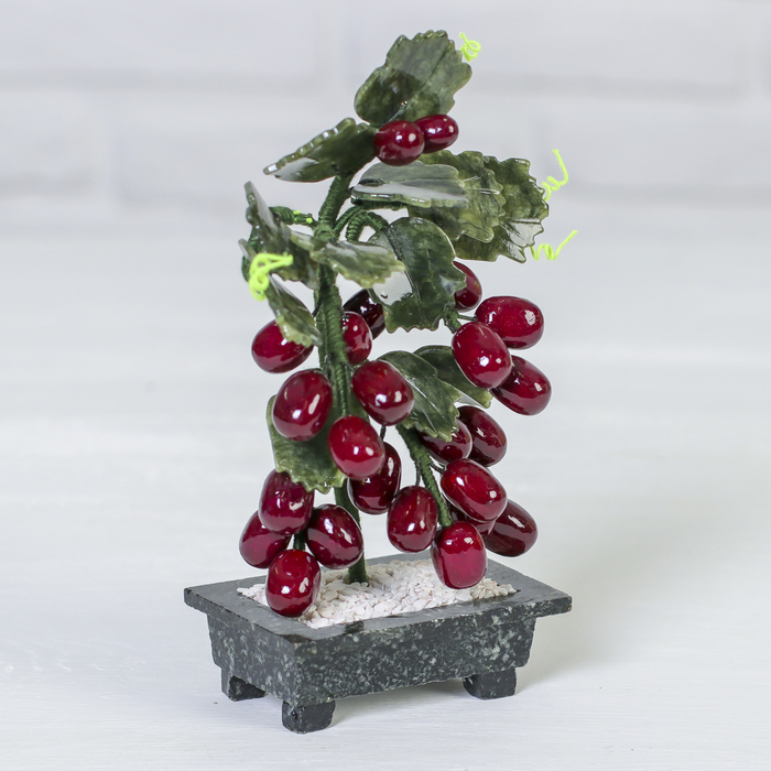 Сувенир "Композиция Виноград" 20х15 см, камень