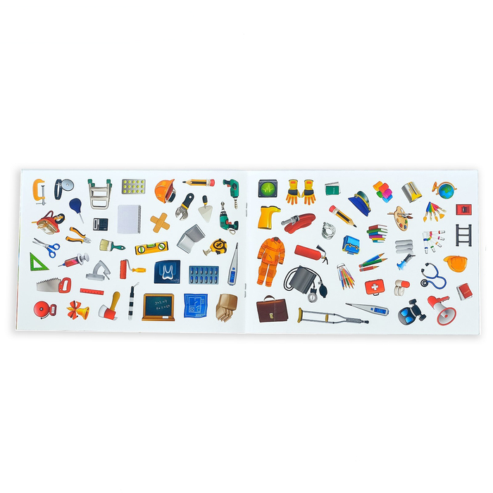 Набор книг 111 наклеек "Обучаемся играя"