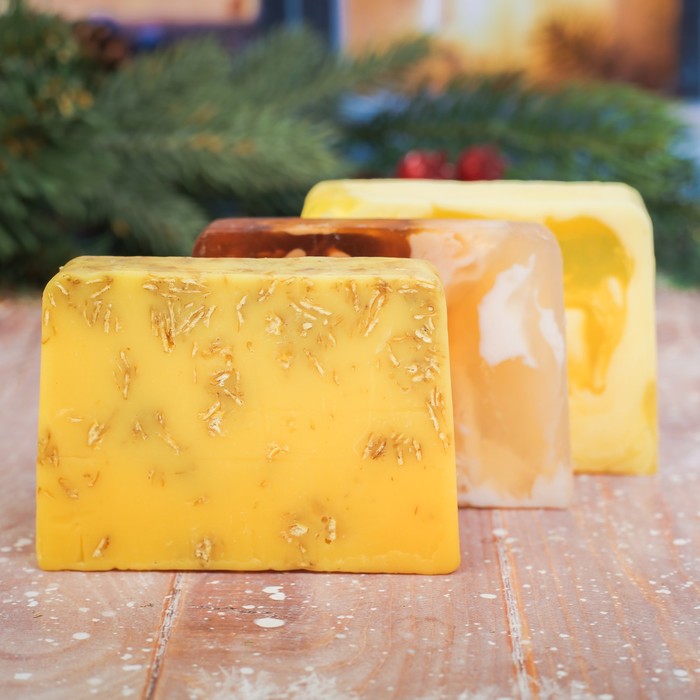 Мыло ручной работы "Исполнения желаний", 3 шт.