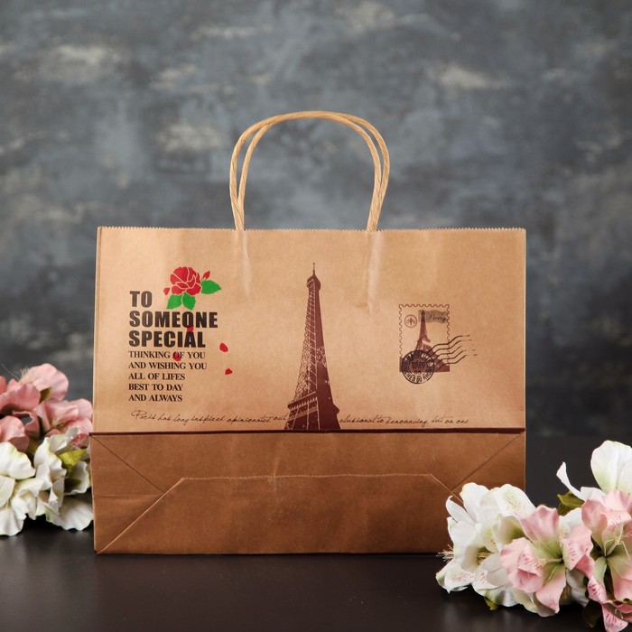 Пакет крафт 32,5 х 11 х 25 см