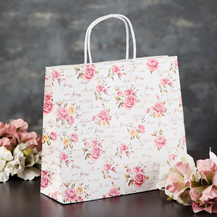 Пакет крафт 28 х 10 х 25 см