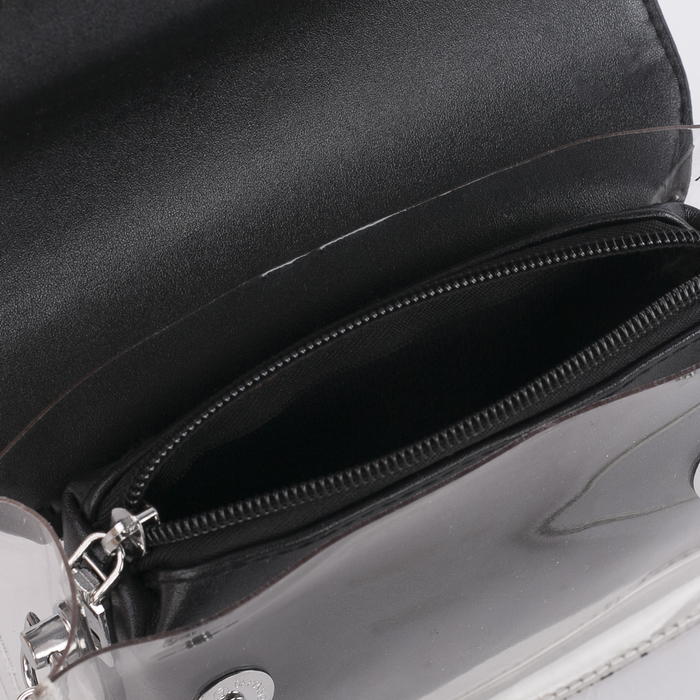 Сумка жен Эмми, 18*5*14, отд на магните, с кошельком, длин цепь, черный