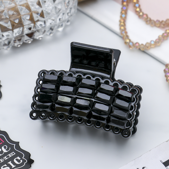 Краб для волос &quot;Стильный глянец&quot; рюши