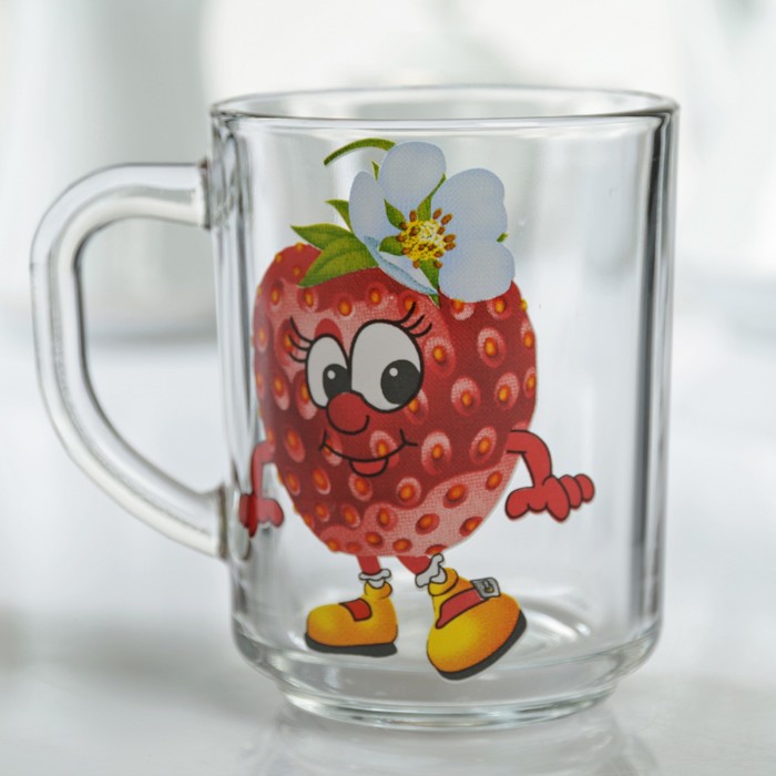 Кружка 250 мл "Фрутис", рисунок МИКС