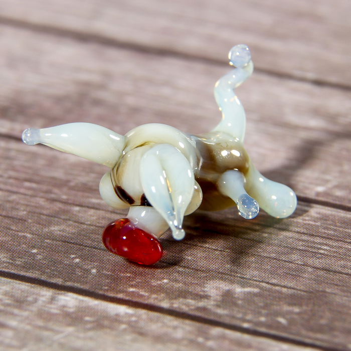 Сувенир стекло микро "Поросенок" МИКС 2х1 см