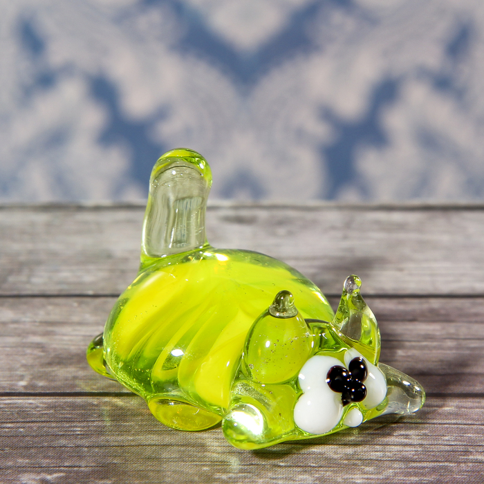 Сувенир стекло средняя фигурка "Кот" МИКС   4х3 см