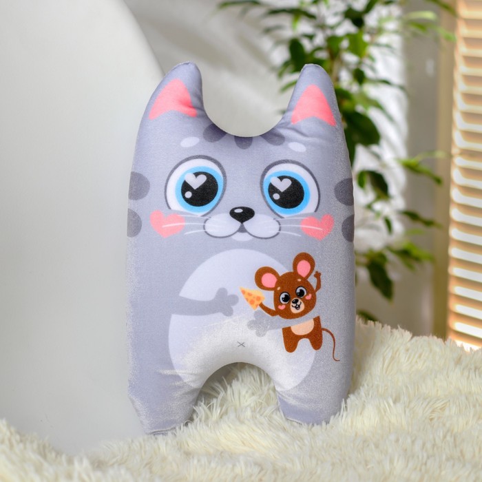 Мягкая игрушка-антистресс "Котик"