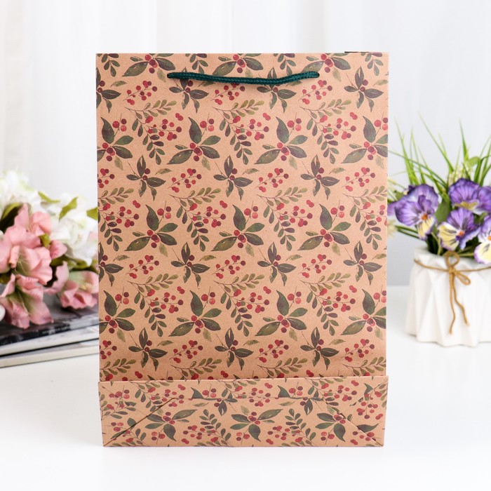 Пакет Крафт 24 х 33 х 8 см