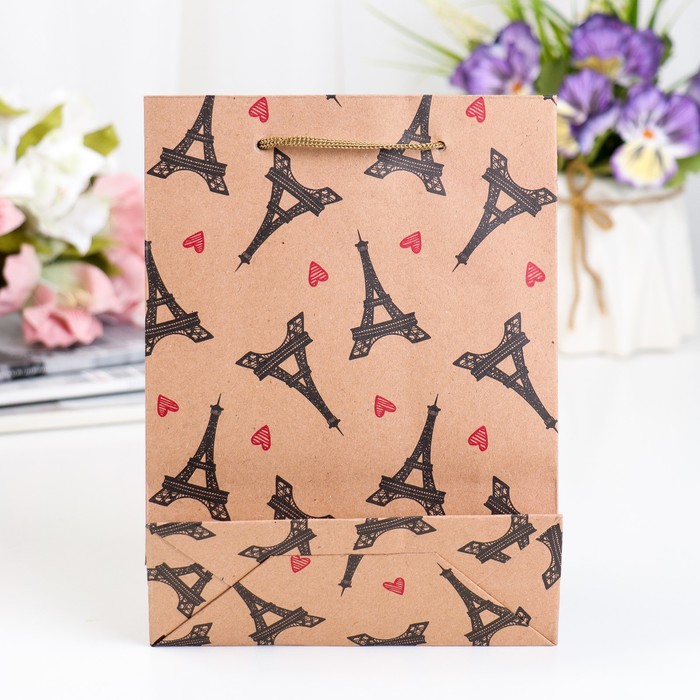 Пакет Крафт 15 х 20 х 6 см