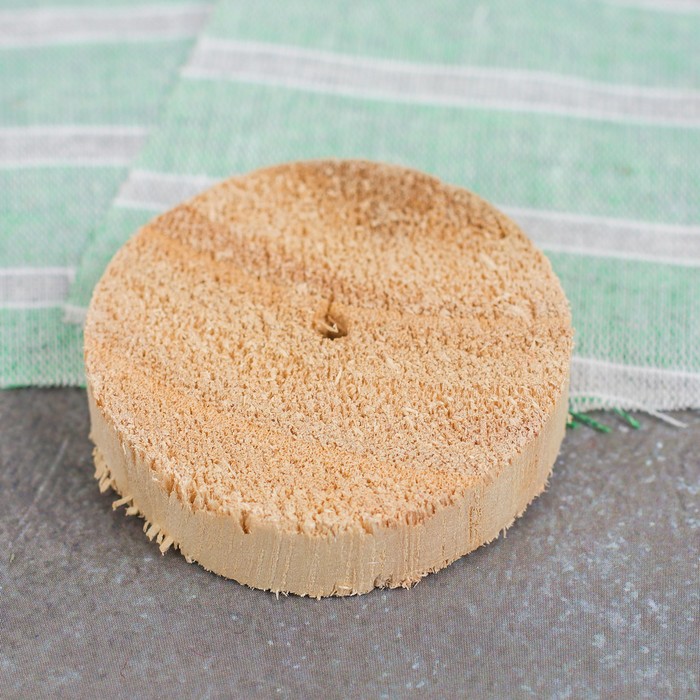 Набор для создания игрушки из ткани "Елочка в полоску", цвет зеленый