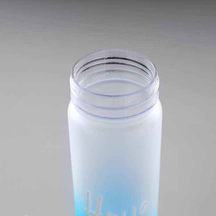 Бутылка для воды 450 мл Hello Master,градиент микс 20*5,5*7см