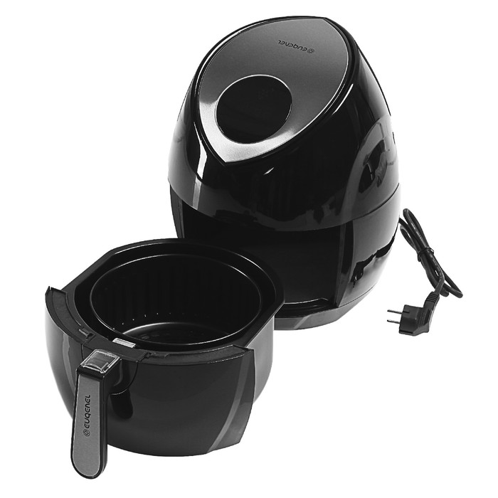 Аэрофритюрница Endever Skyline AF-124, 1500 Вт, 2.5 л, таймер 30 мин, черная