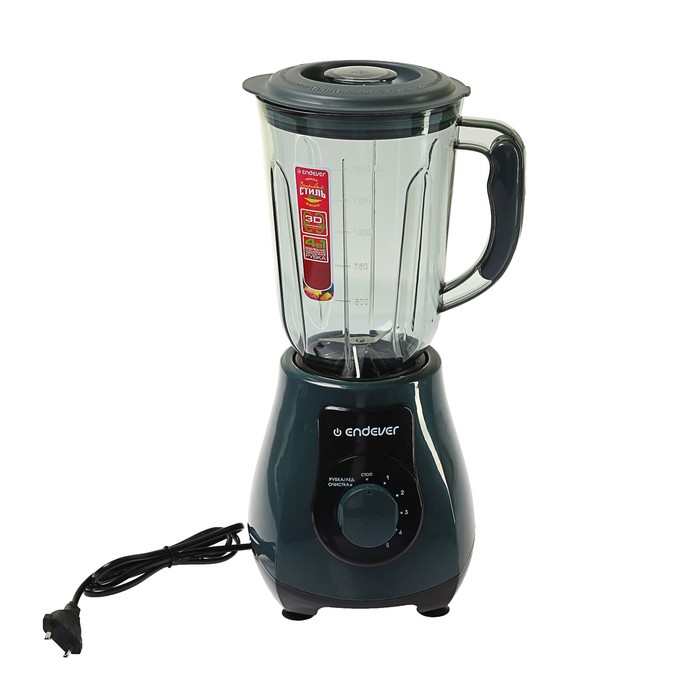Блендер Endever Sigma-013, 800 Вт, 1.5 л, 5 режимов, черный
