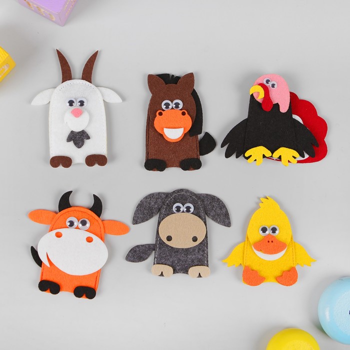 Пальчиковый театр "Домашние любимцы" Часть 2 Ф113