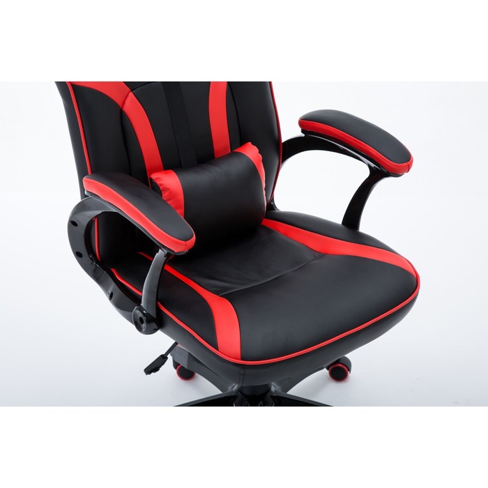 Кресло игровое ZK8066, красное/чёрное
