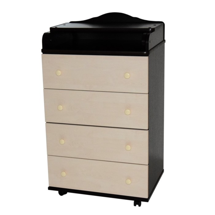 Комод пеленальный №1 ЛДСП "Ульяна-1" 600/4, венге-клен