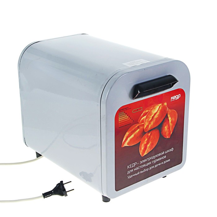 Электрическая духовка "Кедр" ШЖ-0,625, 220 В, 2 поддона, нержавеющая сталь, серый Уценка