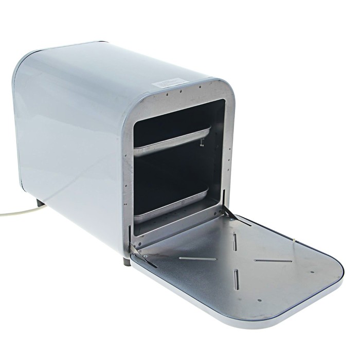 Электрическая духовка "Кедр" ШЖ-0,625, 220 В, 2 поддона, нержавеющая сталь, серый Уценка