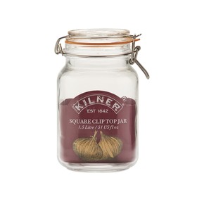 Банка Kilner, Clip Top, квадратная, 1,5 л от Сима-ленд