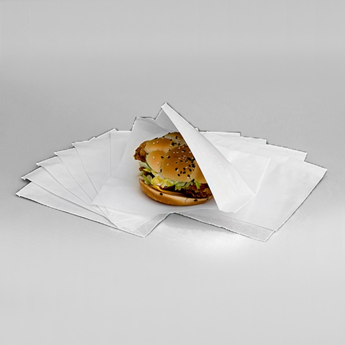 Пакет бумажный фасовочный, «Уголок», белый 16 х 17 см