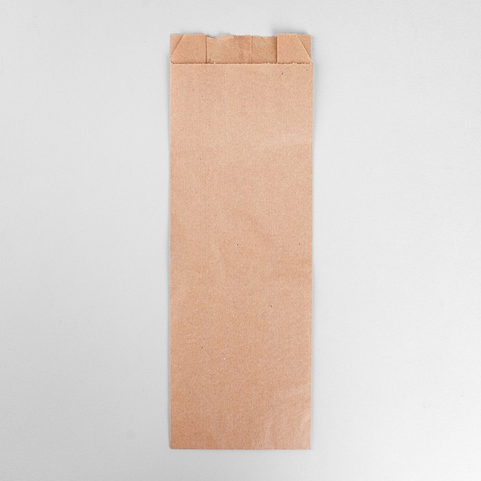 Пакет бумажный фасовочный, крафт, V-образное дно 30 х 10 х 5 см