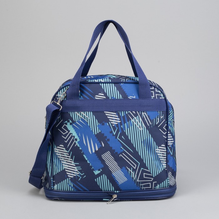 Сумка дорожная СХ-04, 32*16*28, трансф, отд на молнии, н/карман, геометрия