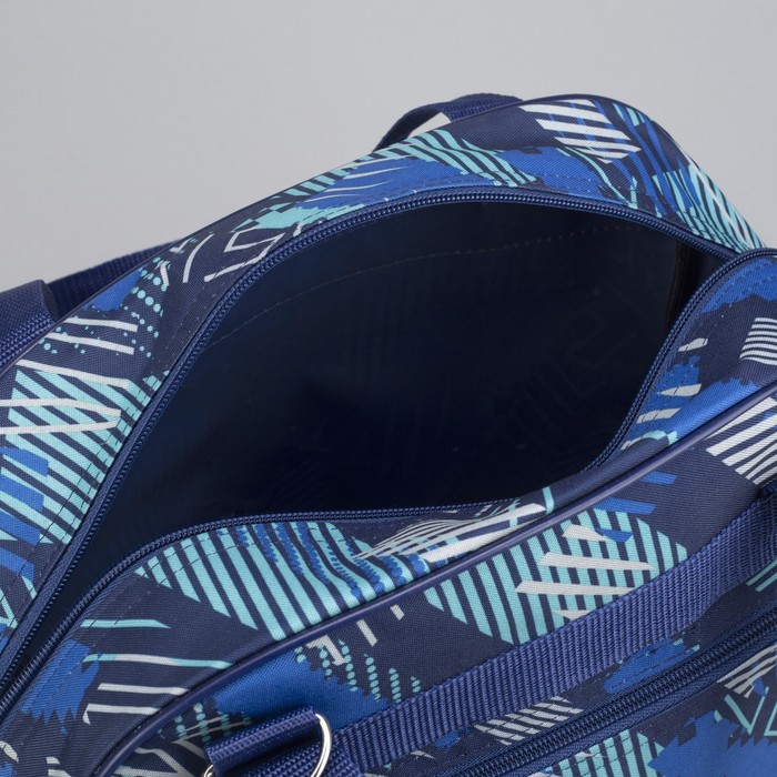 Сумка дорожная СХ-04, 32*16*28, трансф, отд на молнии, н/карман, геометрия