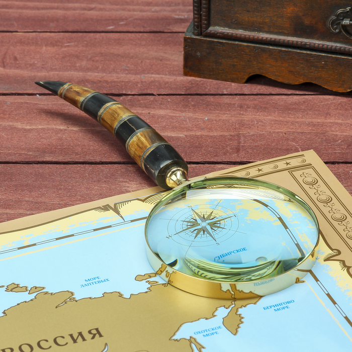 Лупа "Зебра" 4х10х27 см