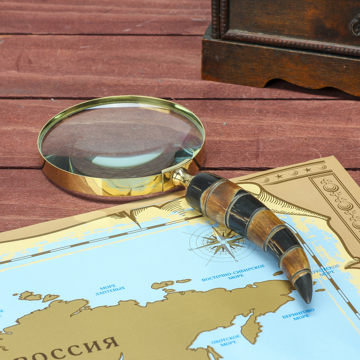 Лупа "Зебра" 4х10х27 см